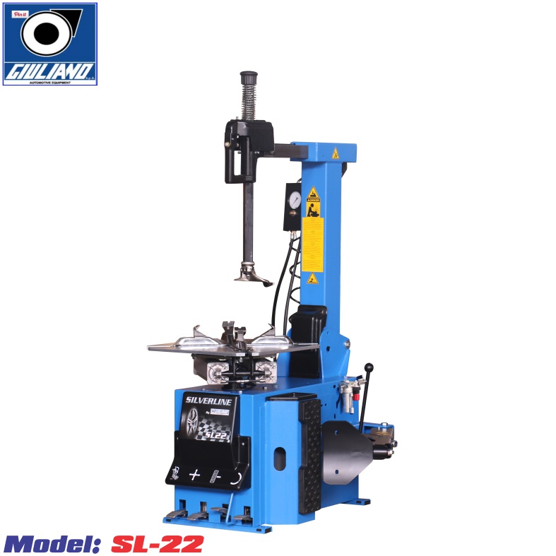 Máy ra vào lốp tự động SL-22 Giuliano, Italy máy ra vào lốp ô tô sl-22 giuliano italy, máy tháo vỏ xe sl-22 italy
