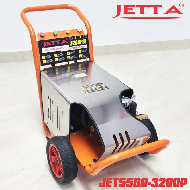 Máy xịt rửa xe áp lực cao JET-5500-3200P, 3pha - 5,5KW may xit rua xe cao ap jet 5500 3200 p